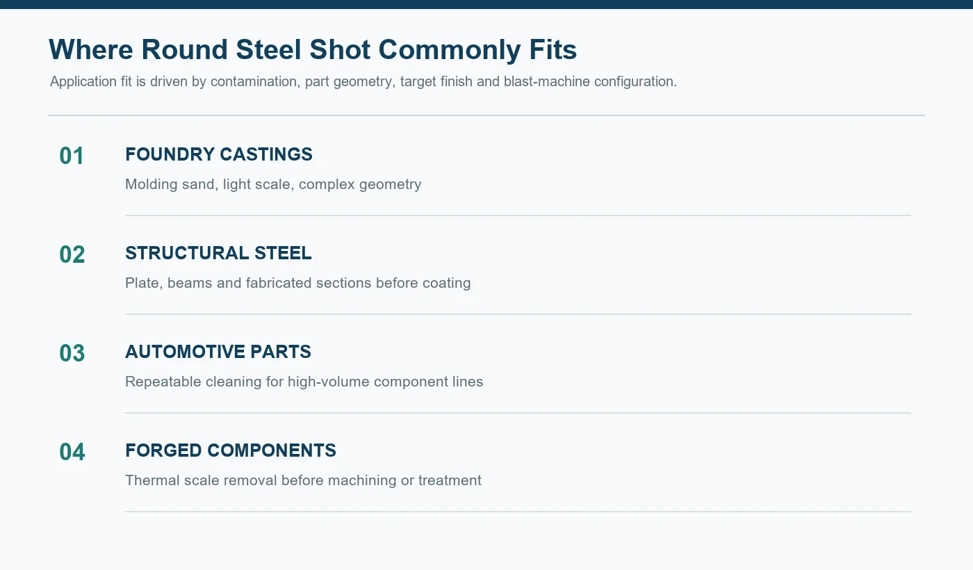round-steel-shot-applications